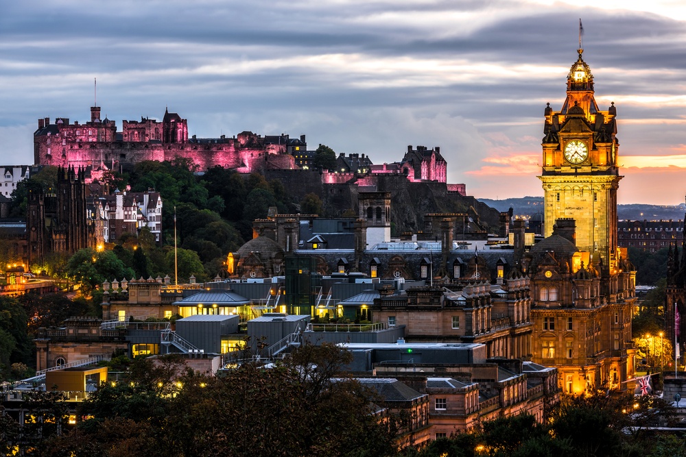 Edinburgh-Scotland night