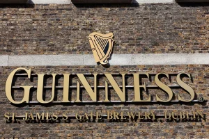 Guinness brewery sign