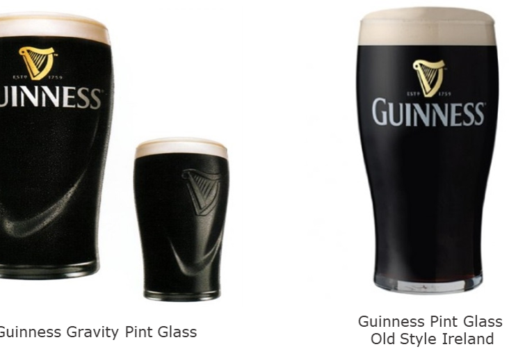 Guiness glasses